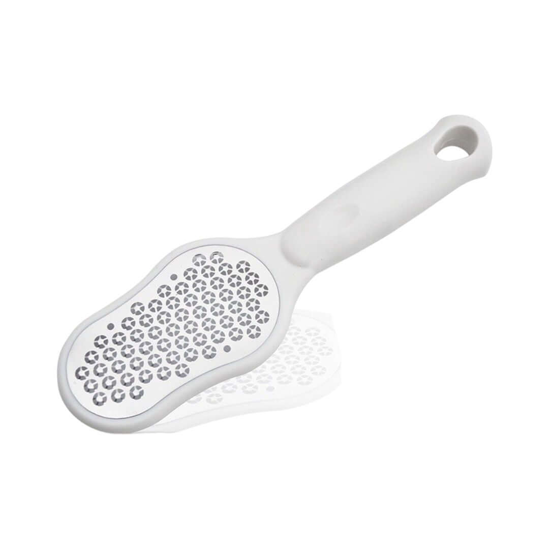 Round Gourd Foot File 2ways White #683546