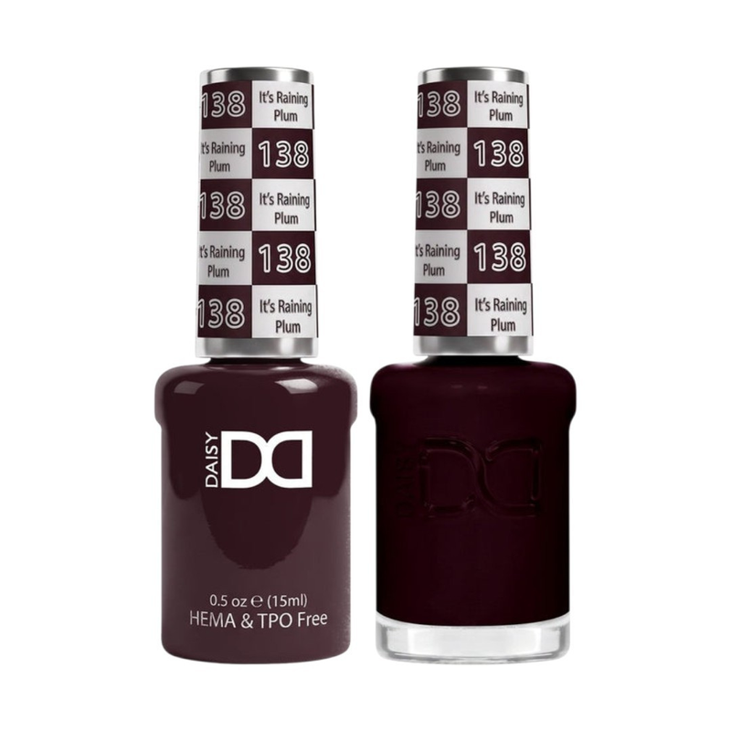 DND It’s Raining Plum #DND138 HEMA & TPO Free|Nail Mall Beauty Supply