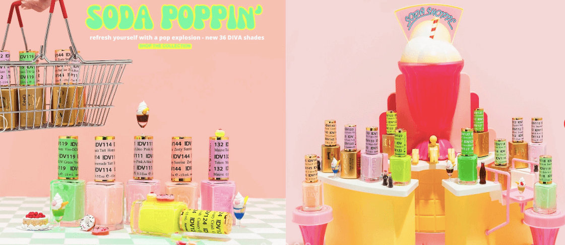 Discover the DND Diva Duo Collection at The Express Beauty