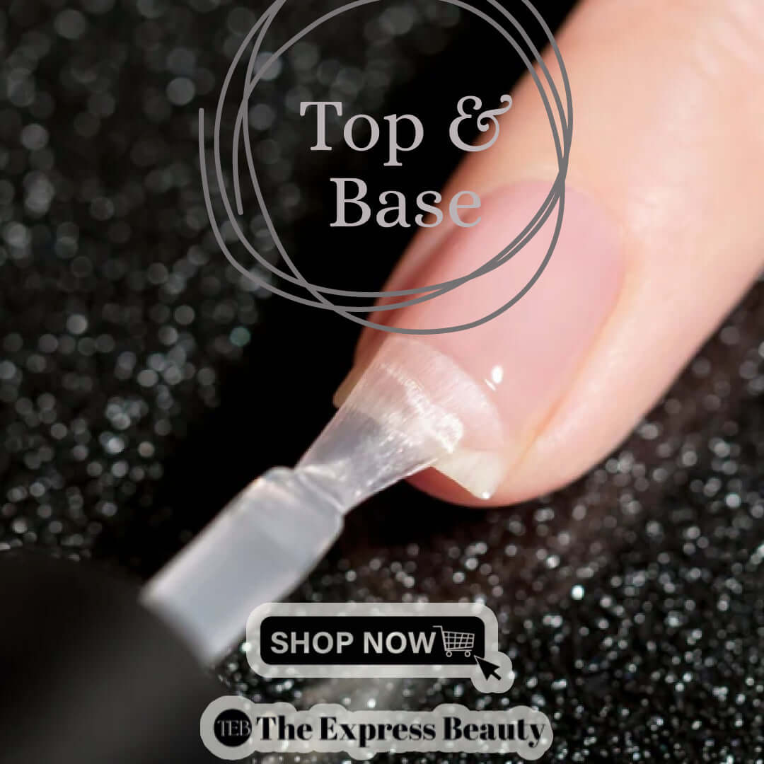 Gel Polish Base & Top Coats, Long-Lasting Shine and Strength