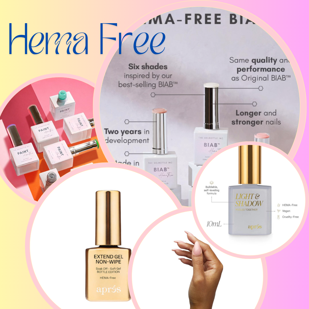 Hema-Free Nail Products - The Express Beauty