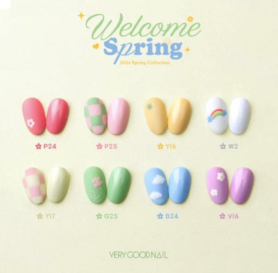 Very Good Nail Welcome Spring Collection - Korean Gel Polish