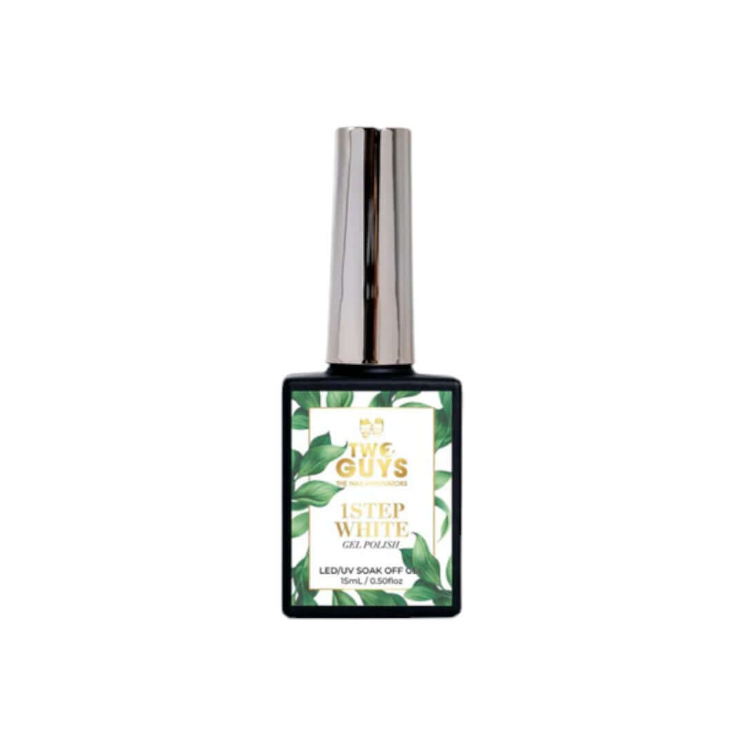 2Guys Nail 1Step White 15mL - Gel Polish - The Express Beauty