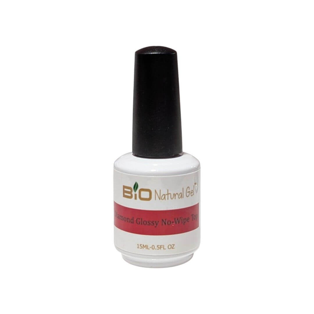 Bio Natural Diamond Glossy Top Coat 15mL - Gel Polish