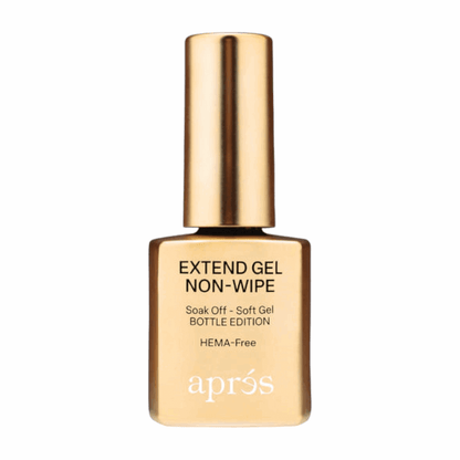 Apres Extend Gel Non Wipe Bottle HEMA-Free 15mL  - Gel X Glue Non Stick