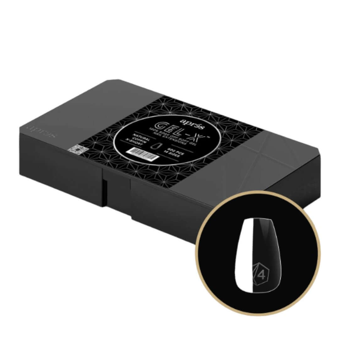 Apres Gel-X Tips (Box of 600pcs) - Coffin | The Express Beauty