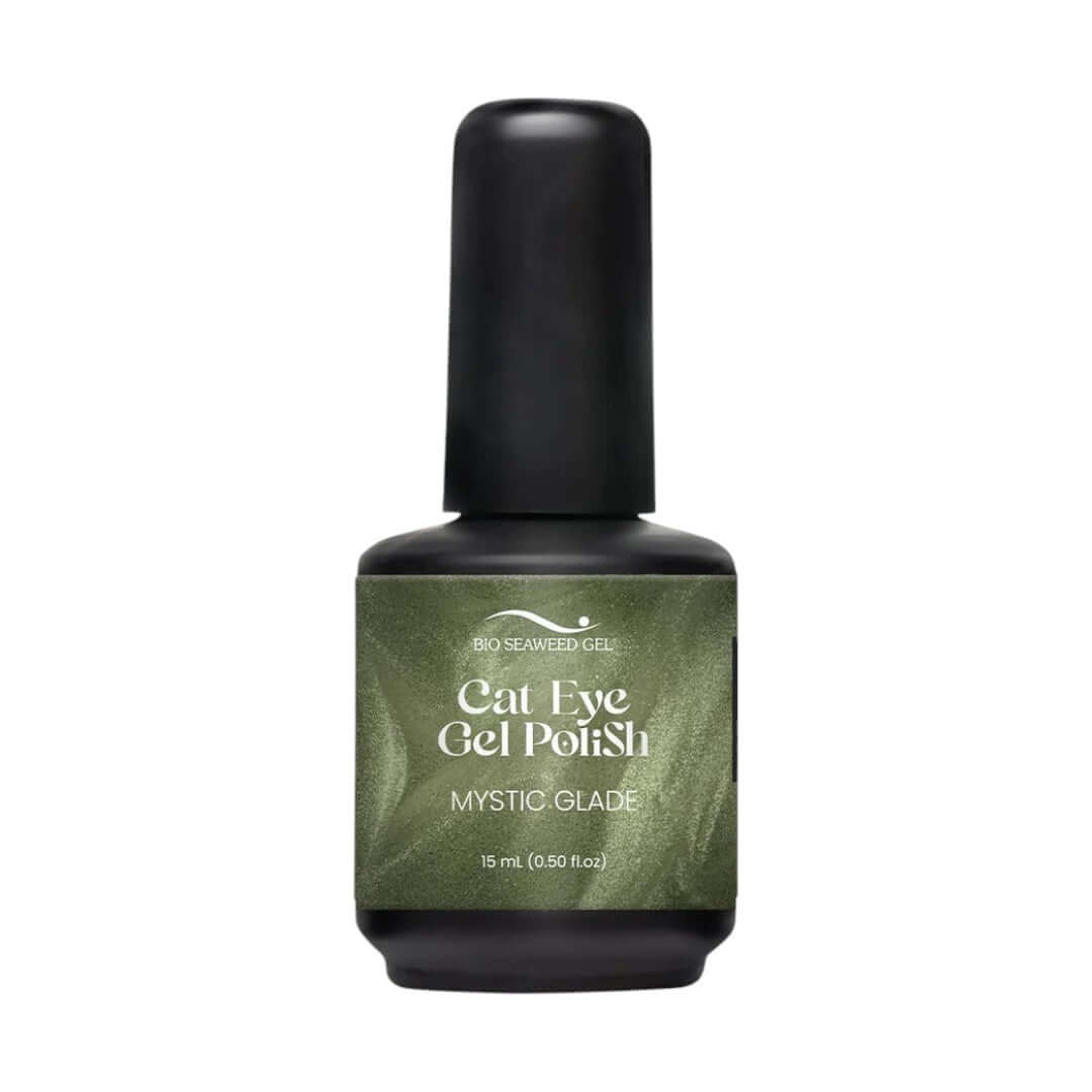 Bio Seaweed Gel - Gel Cat Eye Gel Colour 15mL #CE6 Mystic Glade Gel Polish