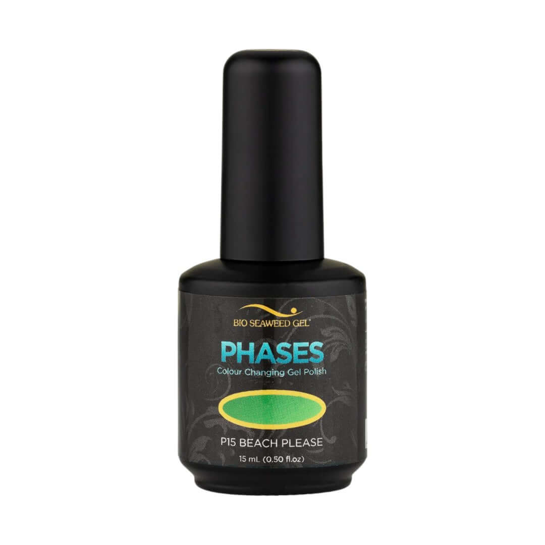 Bio Seaweed Gel - Colour Changing Gel 15mL #P15 Beach Please - Gel Polish