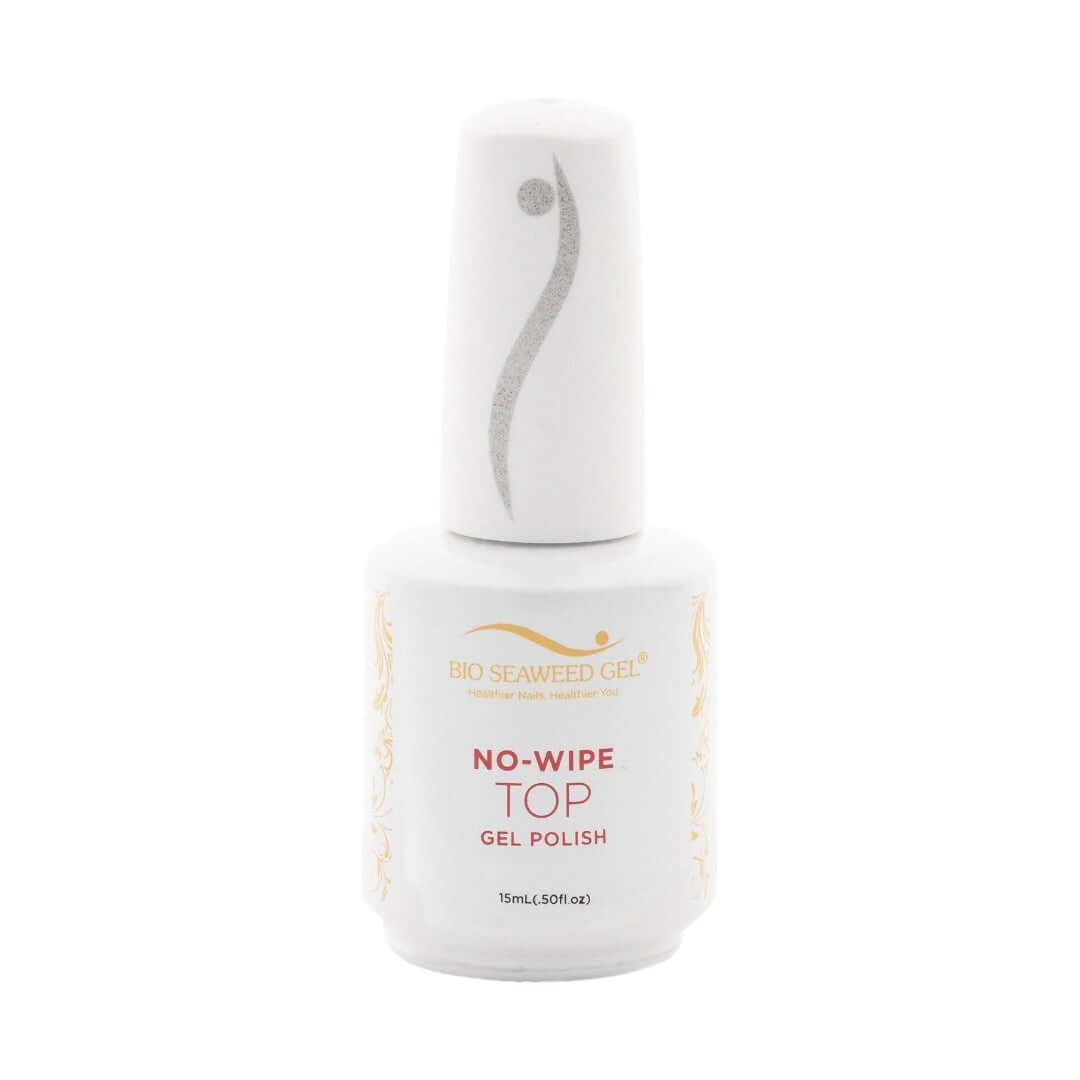 Bio Seaweed Gel No-Wipe Top Coat {New Formula} - Gel Polish