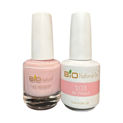 Bio Natural Gel & Nail Polish Combo {100-109}