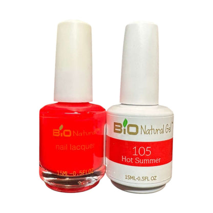 Bio Natural Gel & Nail Polish Combo {100-109}