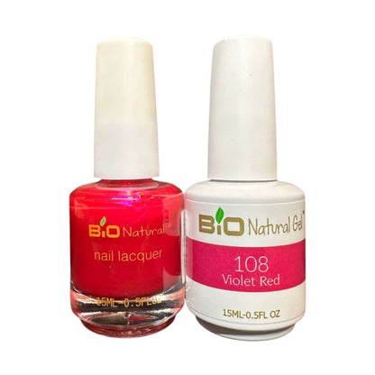 Bio Natural Gel & Nail Polish Combo {100-109}
