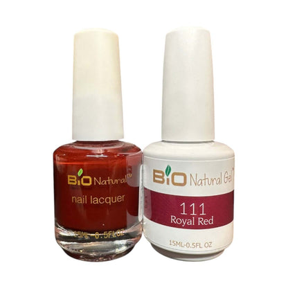 Bio Natural Gel & Nail Polish Combo {110-119}