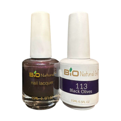 Bio Natural Gel & Nail Polish Combo {110-119}