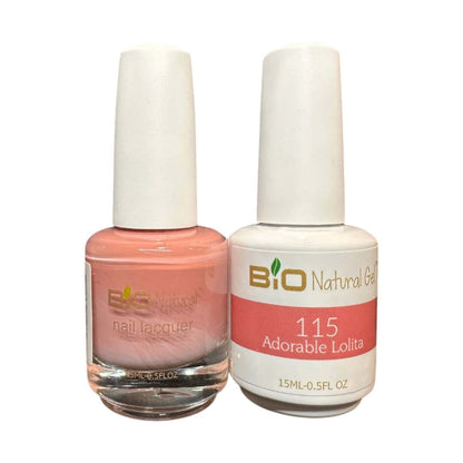 Bio Natural Gel & Nail Polish Combo {110-119}