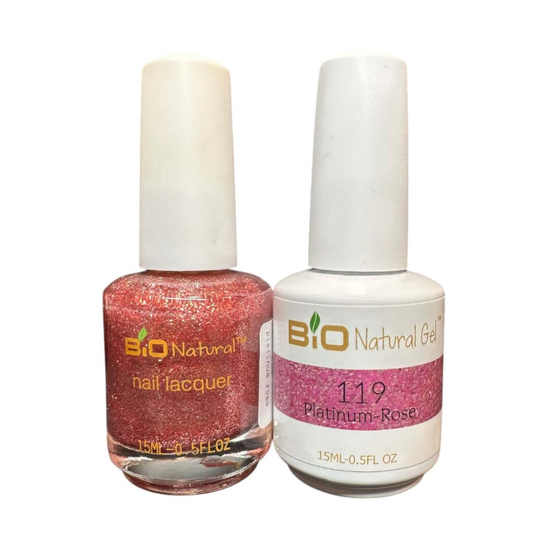 Bio Natural Gel & Nail Polish Combo {110-119}