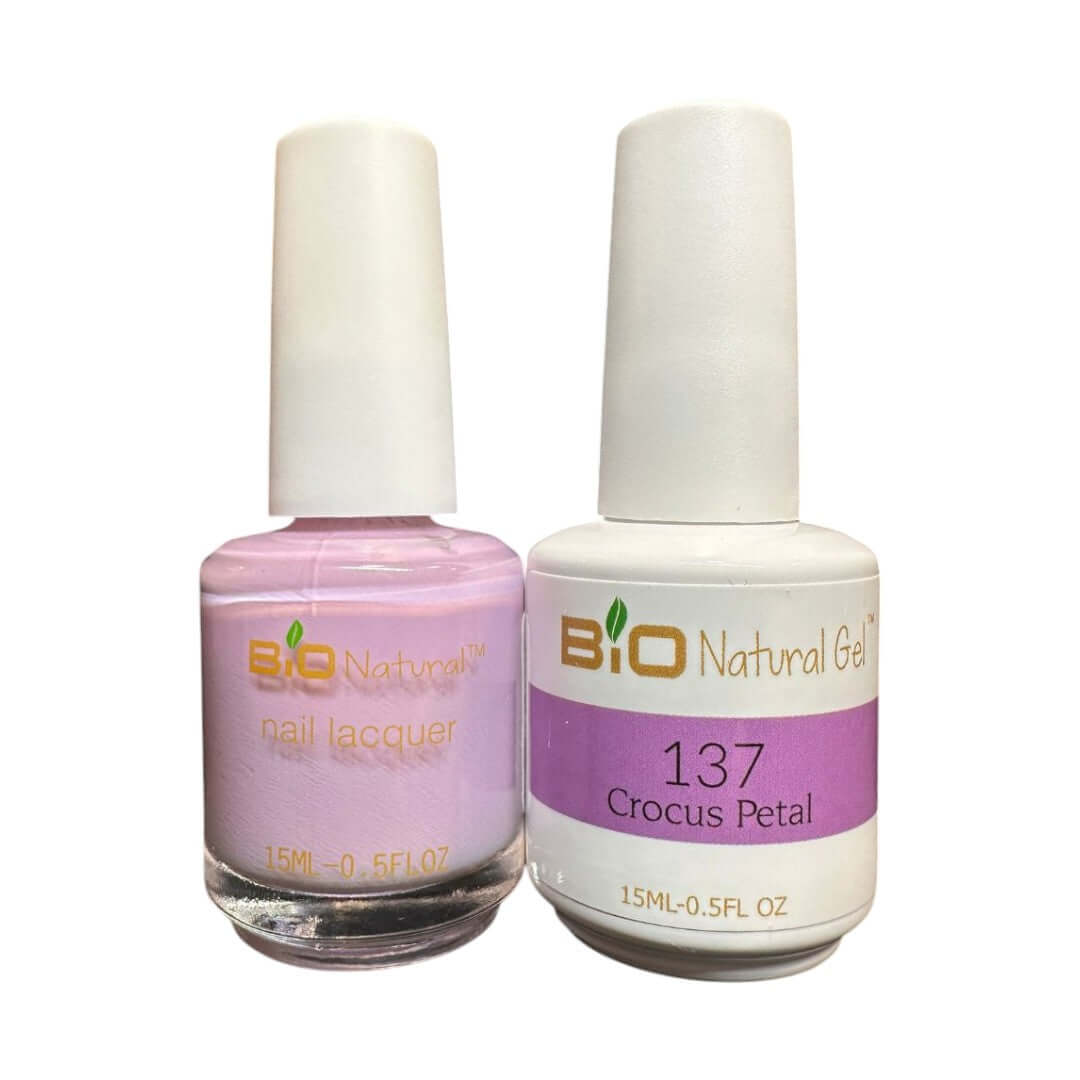 Bio Natural Gel & Nail Polish Combo {130-139}