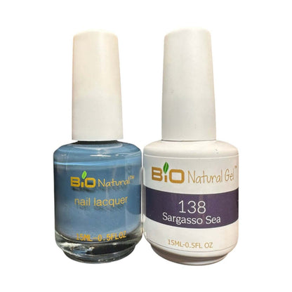 Bio Natural Gel & Nail Polish Combo {130-139}
