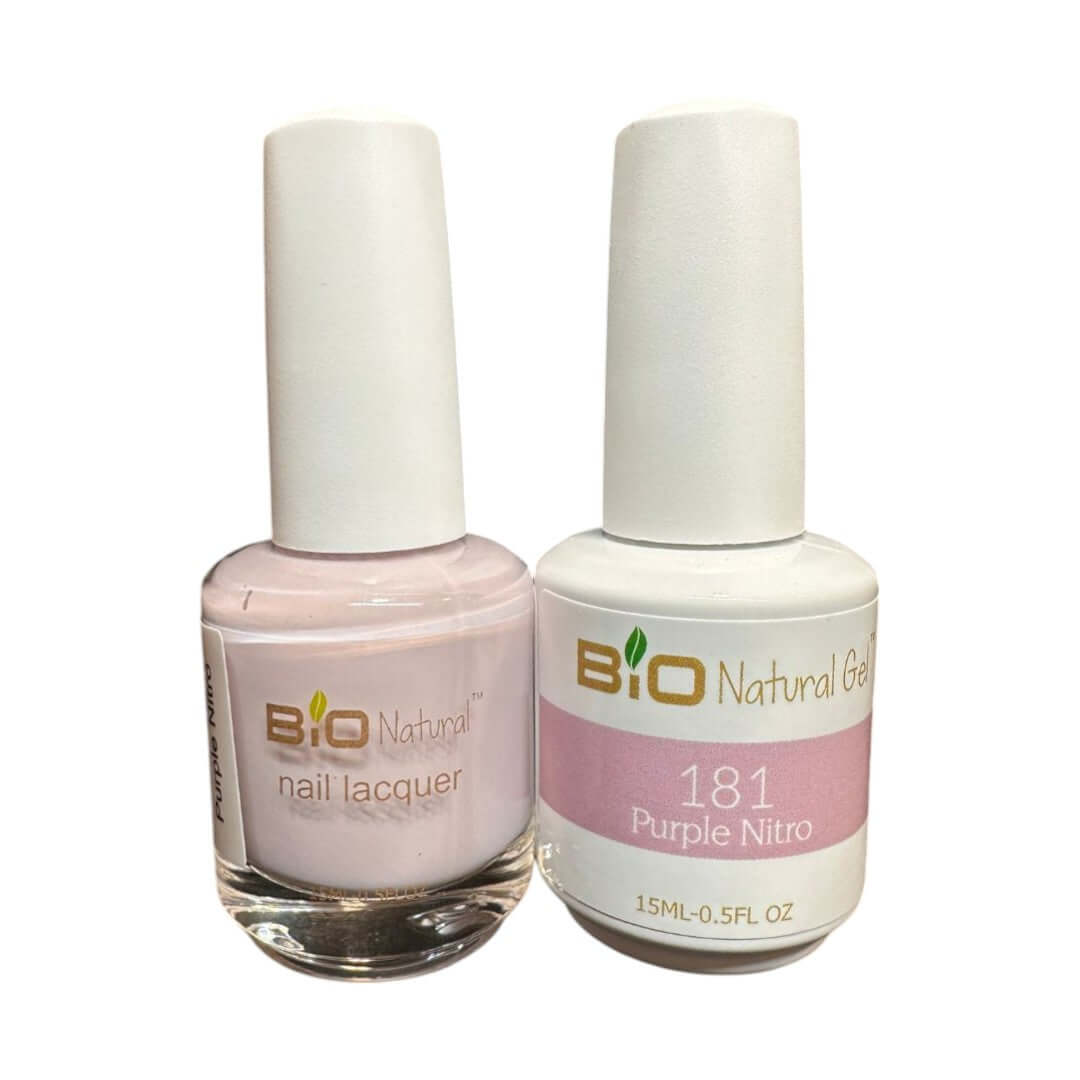 Bio Natural Gel & Nail Polish Combo {180-189}