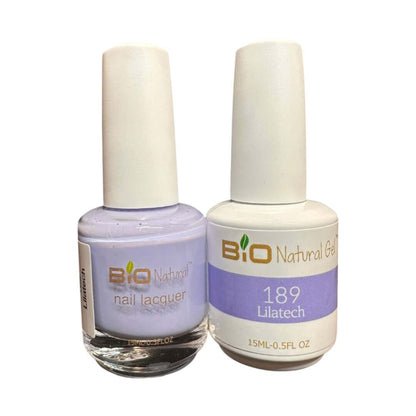 Bio Natural Gel & Nail Polish Combo {180-189}