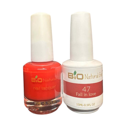 Bio Natural Gel & Nail Polish Combo {40-49}