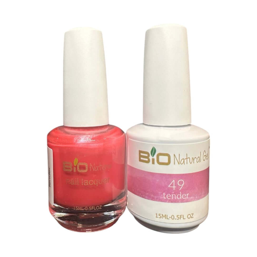 Bio Natural Gel & Nail Polish Combo {40-49}