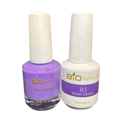 Bio Natural Gel & Nail Polish Combo {80-89}