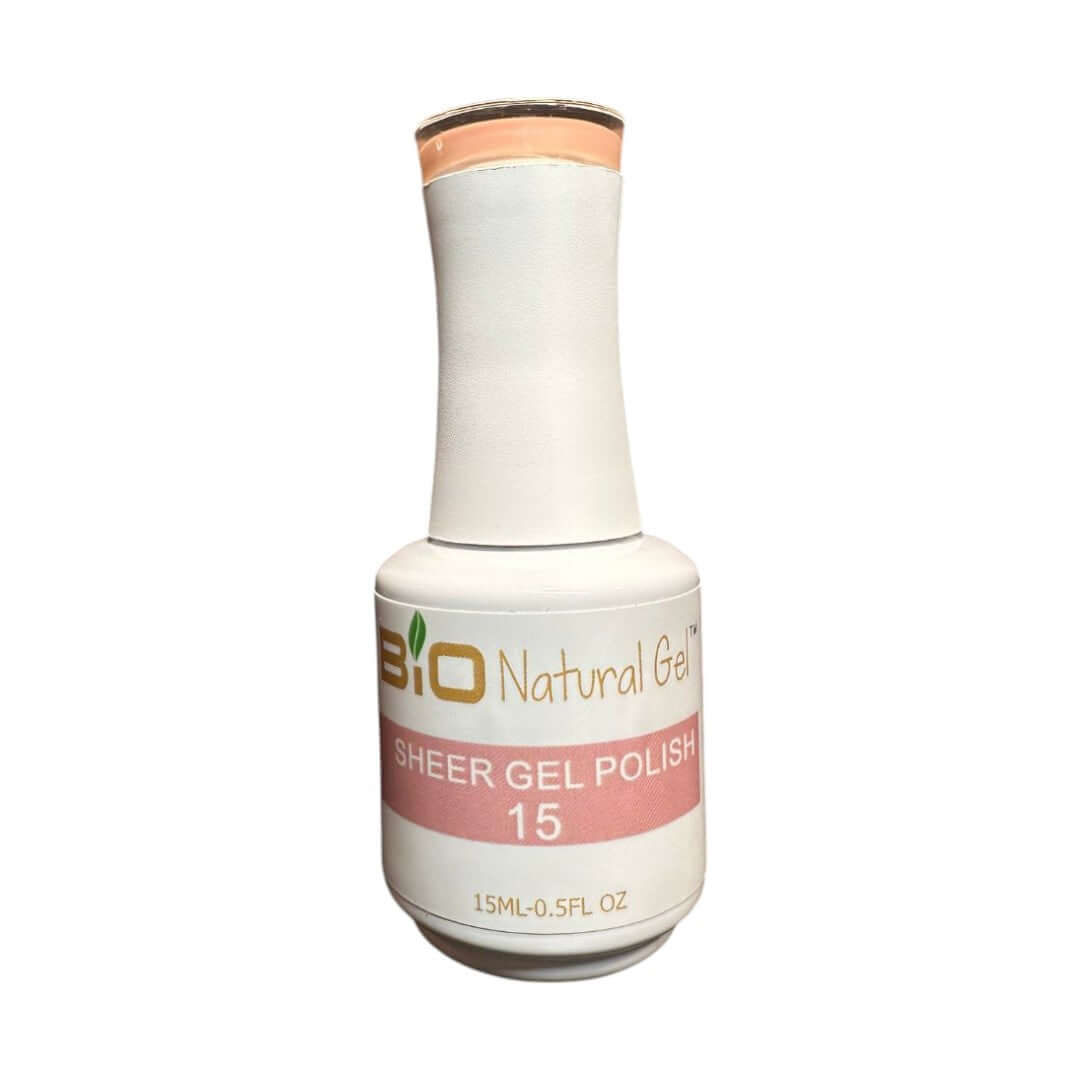 Bio Natural Sheer Gel Polish 15mL