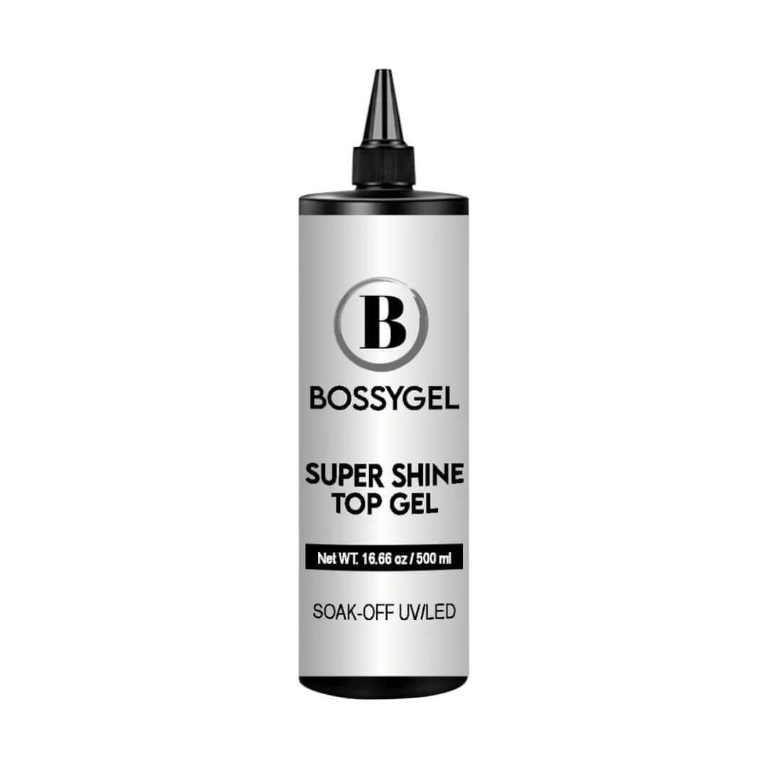 Bossy Gel Super Shine No Wipe Top Coat 500mL - Gel Polish
