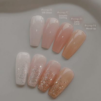 Yogurt Nail #Syrup 54 Bridal Shower - Gel Polish