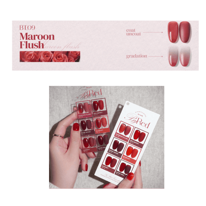 By Muse BT.09 Maroon Flush - Hema-Free Gel Polish