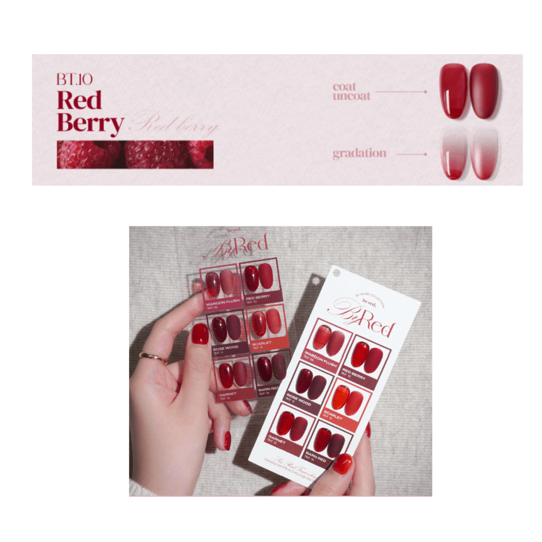 By Muse BT.10 Red Berry - Hema-Free Gel Polish