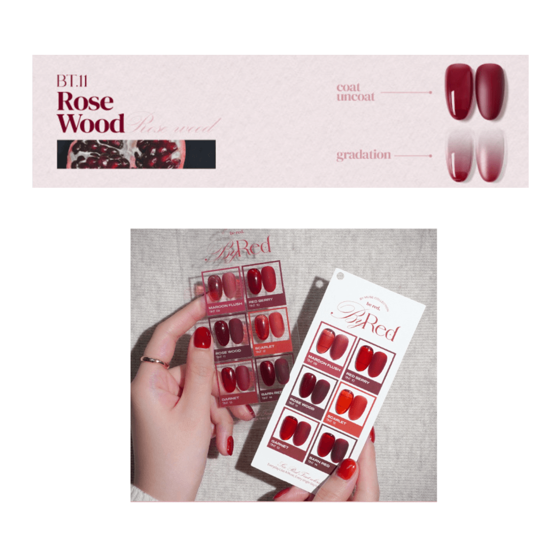 By Muse BT.11 Rose Wood - Sơn gel không chứa Hema