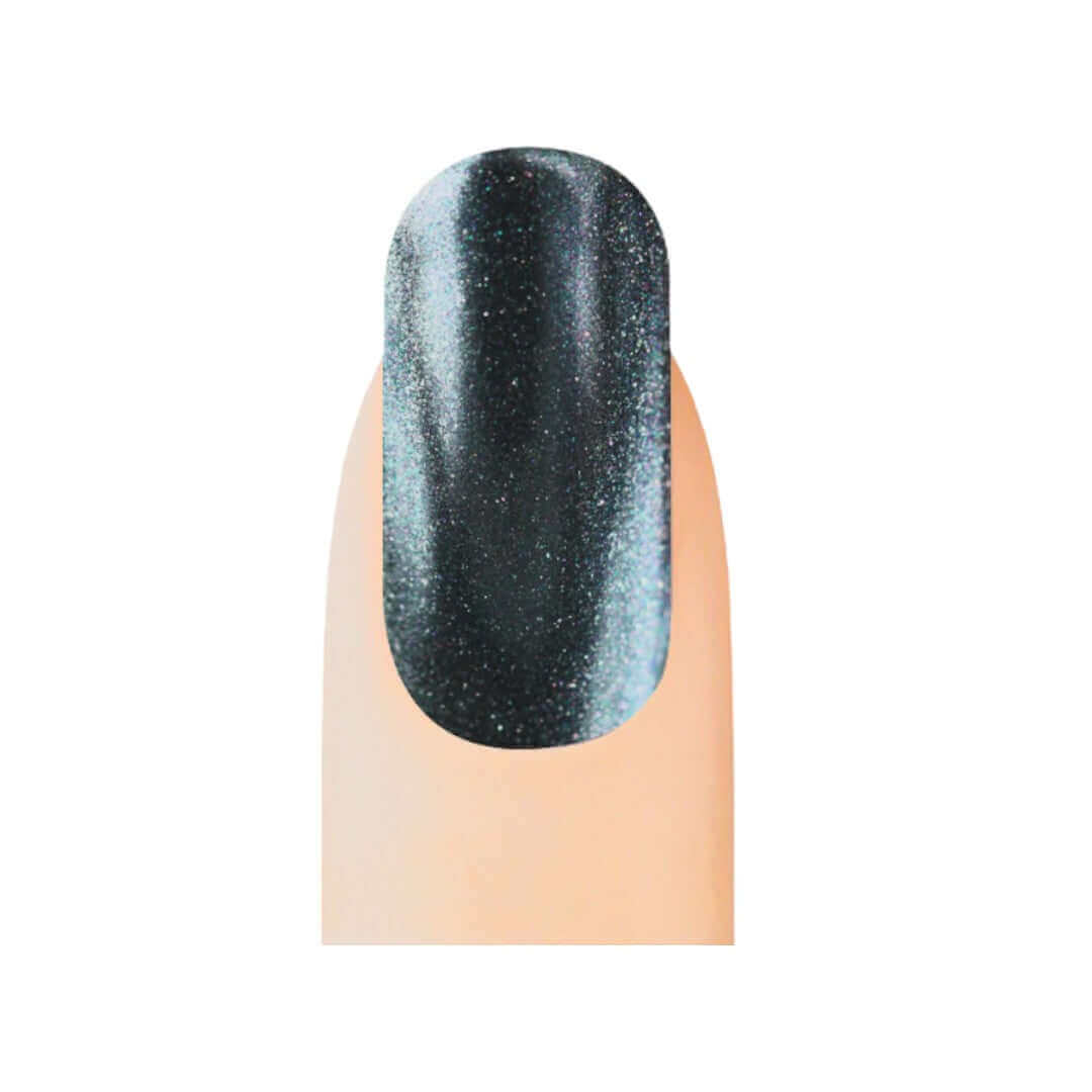 Cre8tion Nail Art Effect 1g #21 Silver Black - Chrome Powder-1
