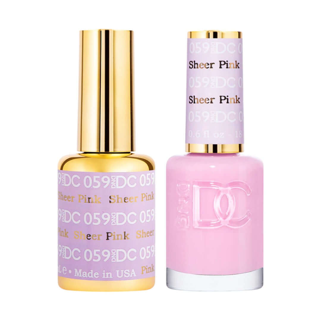 DND-DC DC059 Sheer Pink Combo