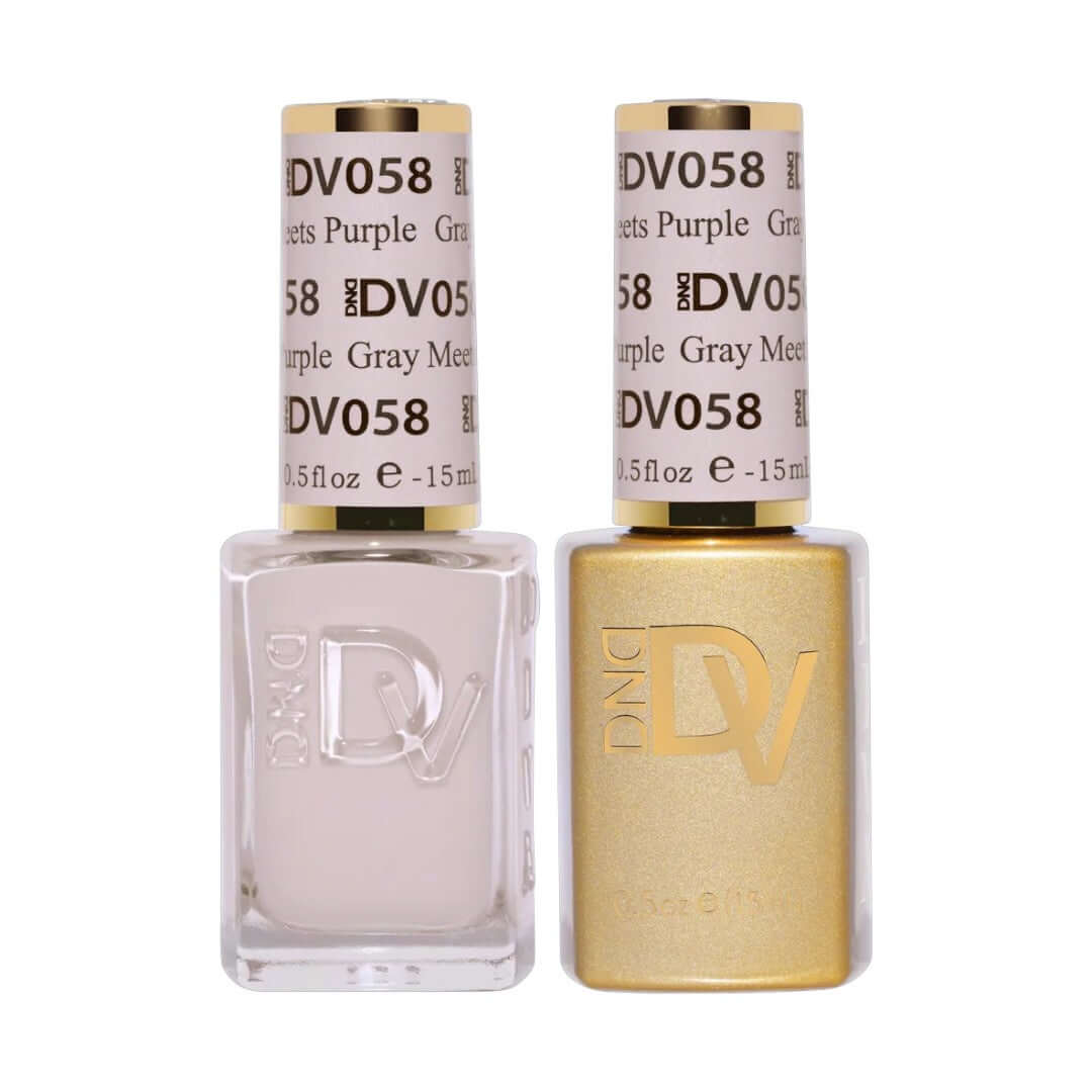 DND-Diva DV058 Gray Meets Combo Nail Mall Canada