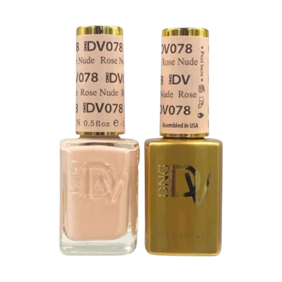 DND-Diva DV078 Rose Nude Combo Nail Mall Canada