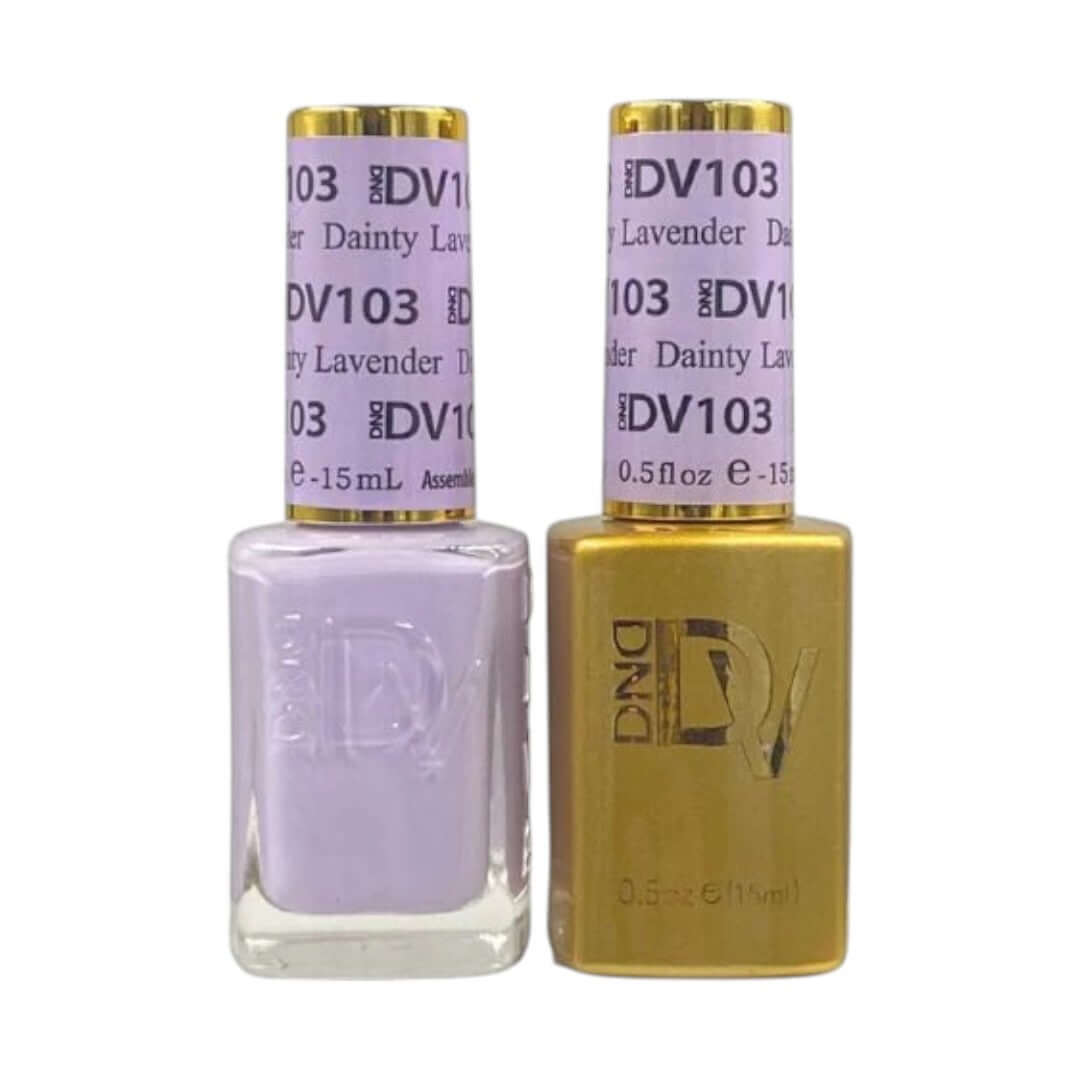 DND-Diva DV103 Dainty Lavender Combo Nail Mall Canada