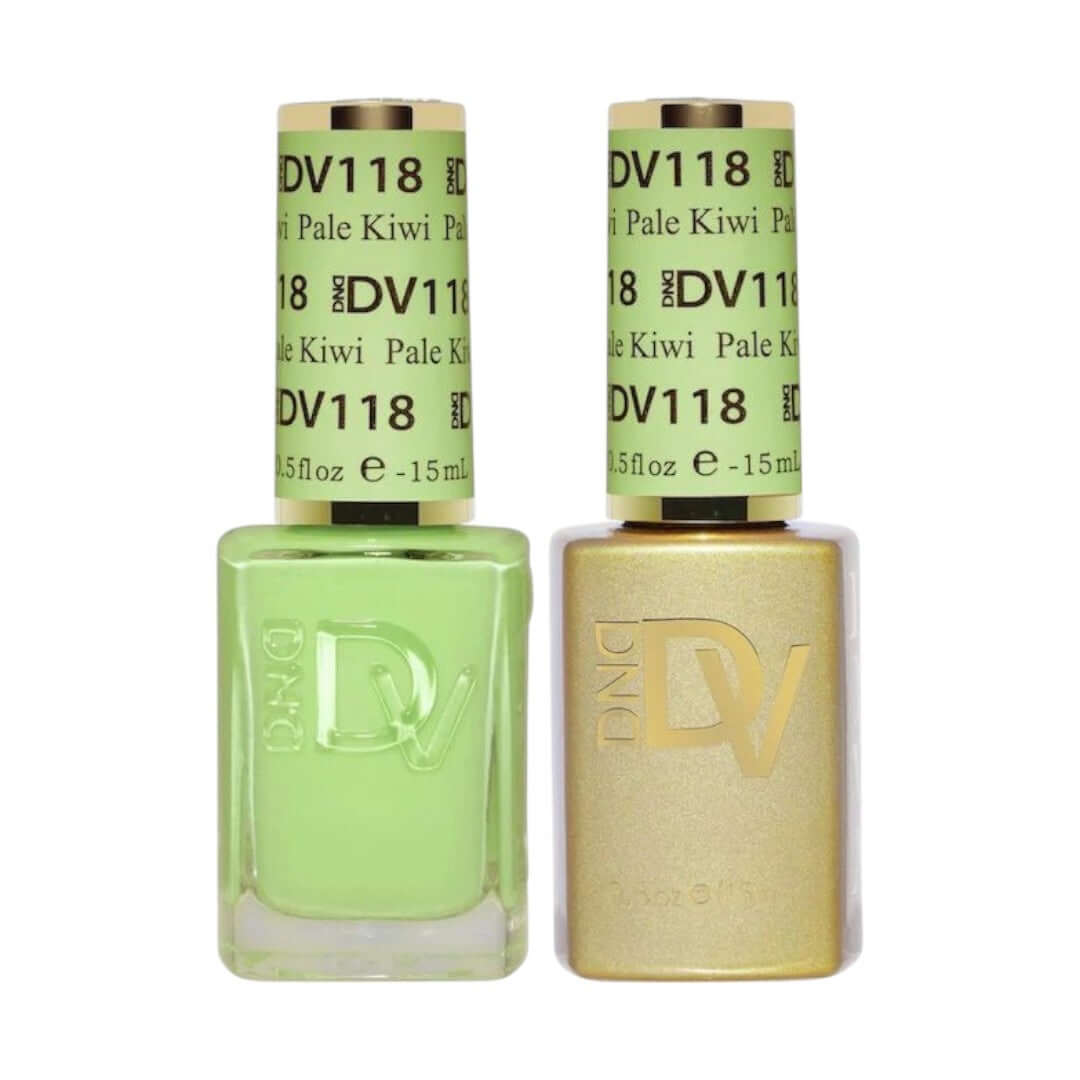 DND-Diva DV118 Pale Kiwi Combo Nail Mall Canada