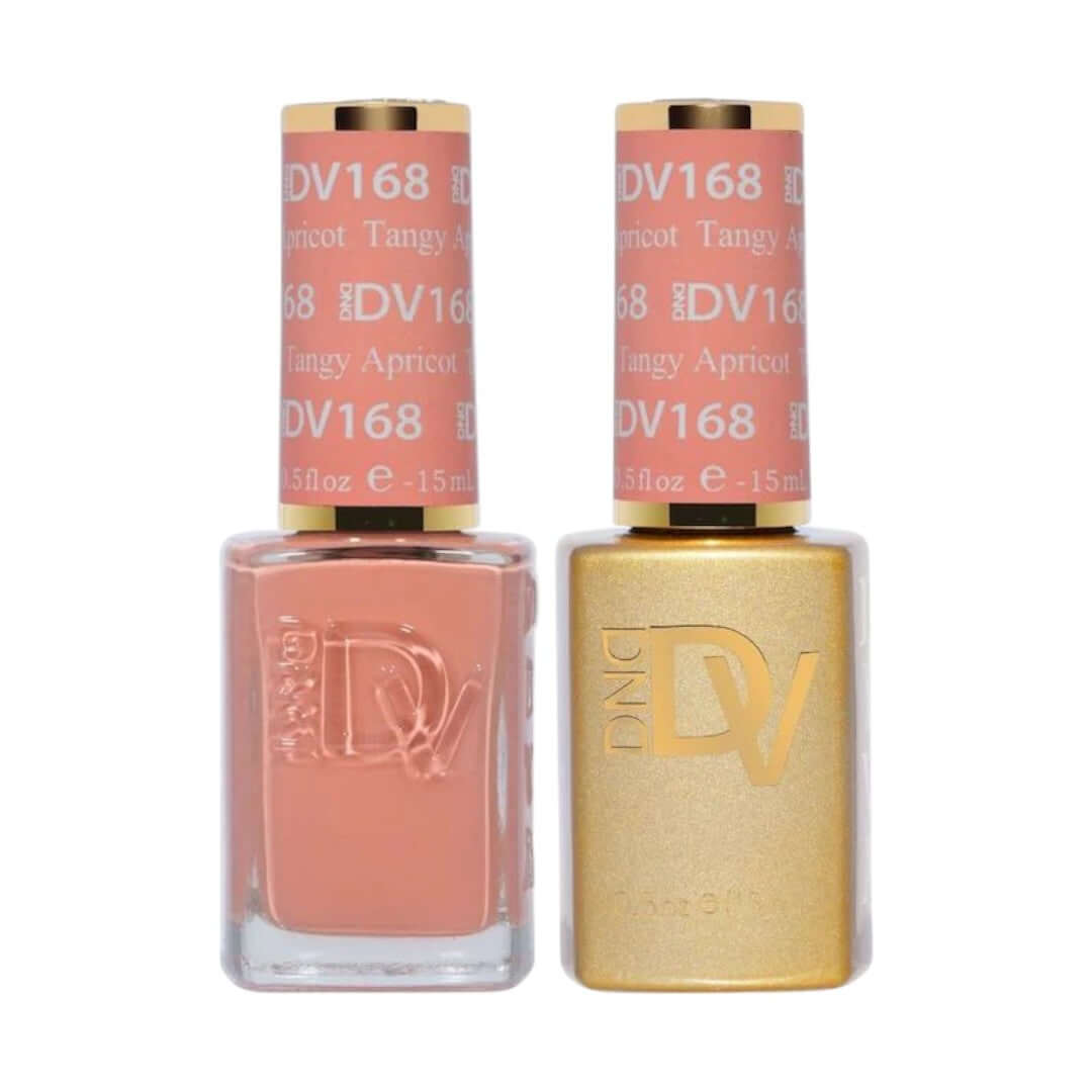 DND-Diva DV168 Tangy Apricot Combo Nail Mall Canada