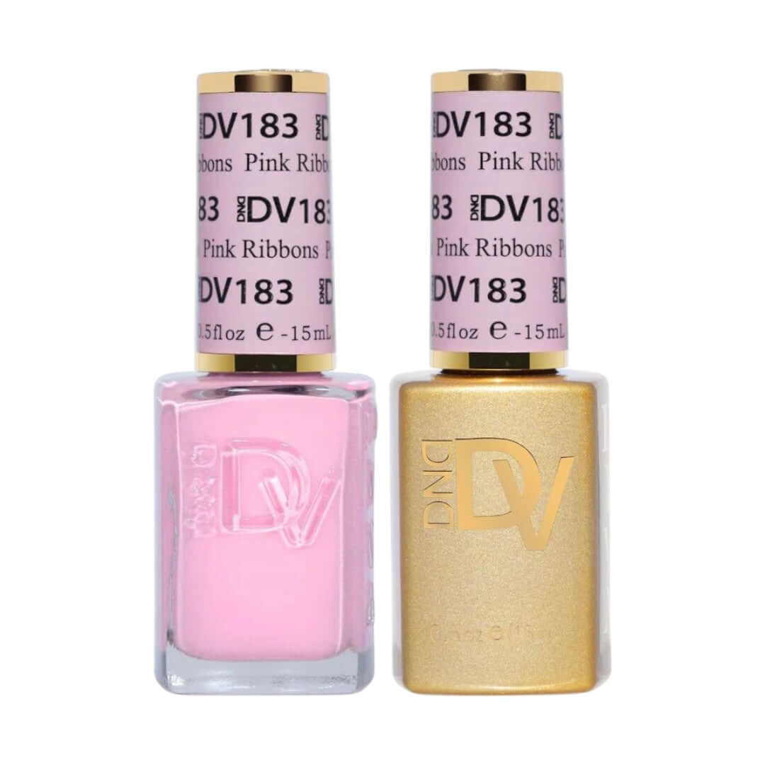 DND-Diva DV183 Pink Ribbons Combo Nail Mall Canada