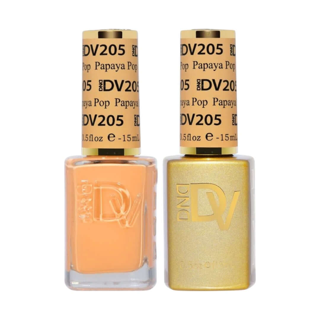 DND-Diva DV205 Papaya Pop Combo Nail Mall Canada