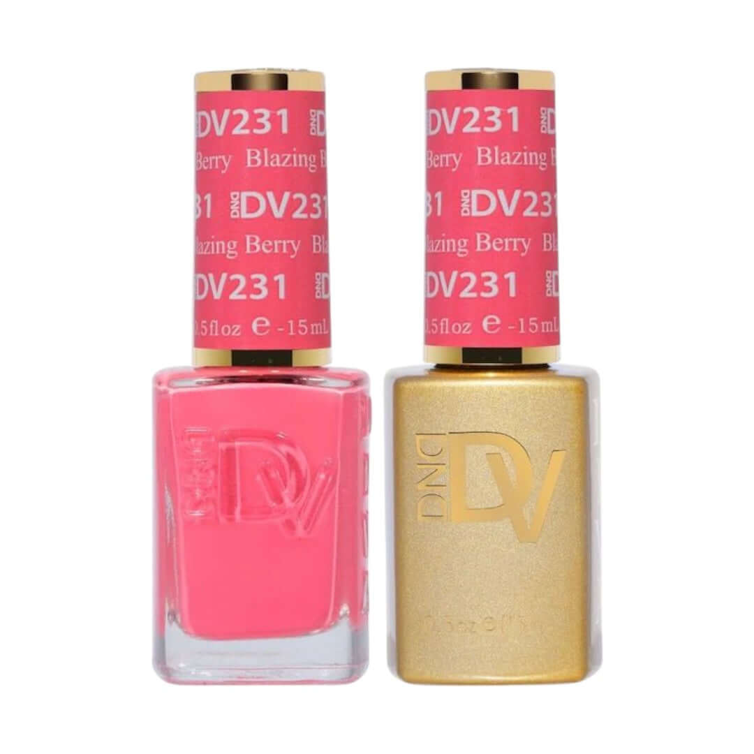 DND-Diva DV231 Blazing Berry Combo Nail Mall Canada