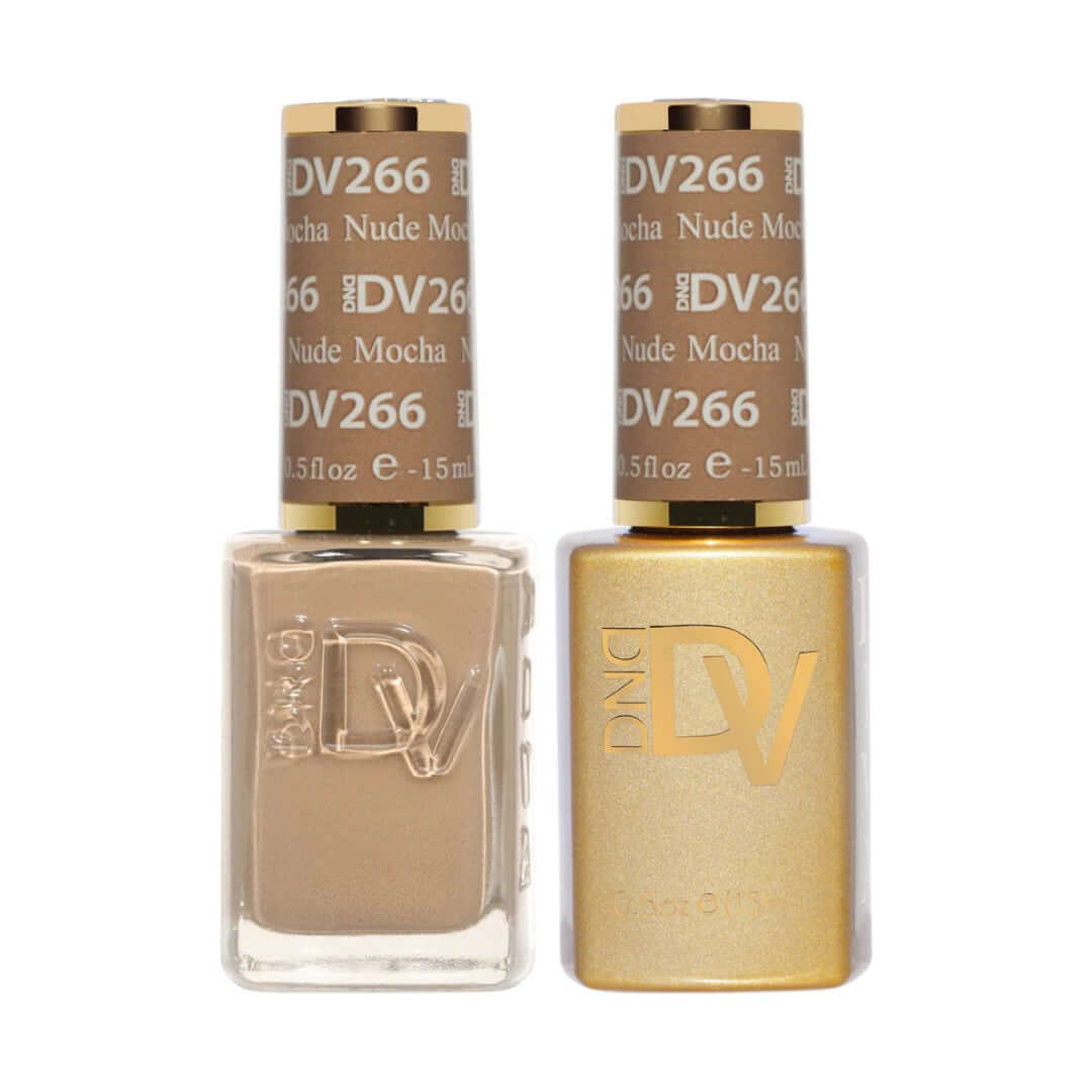 DND-Diva DV266 Nude Mocha Combo Nail Mall Canada