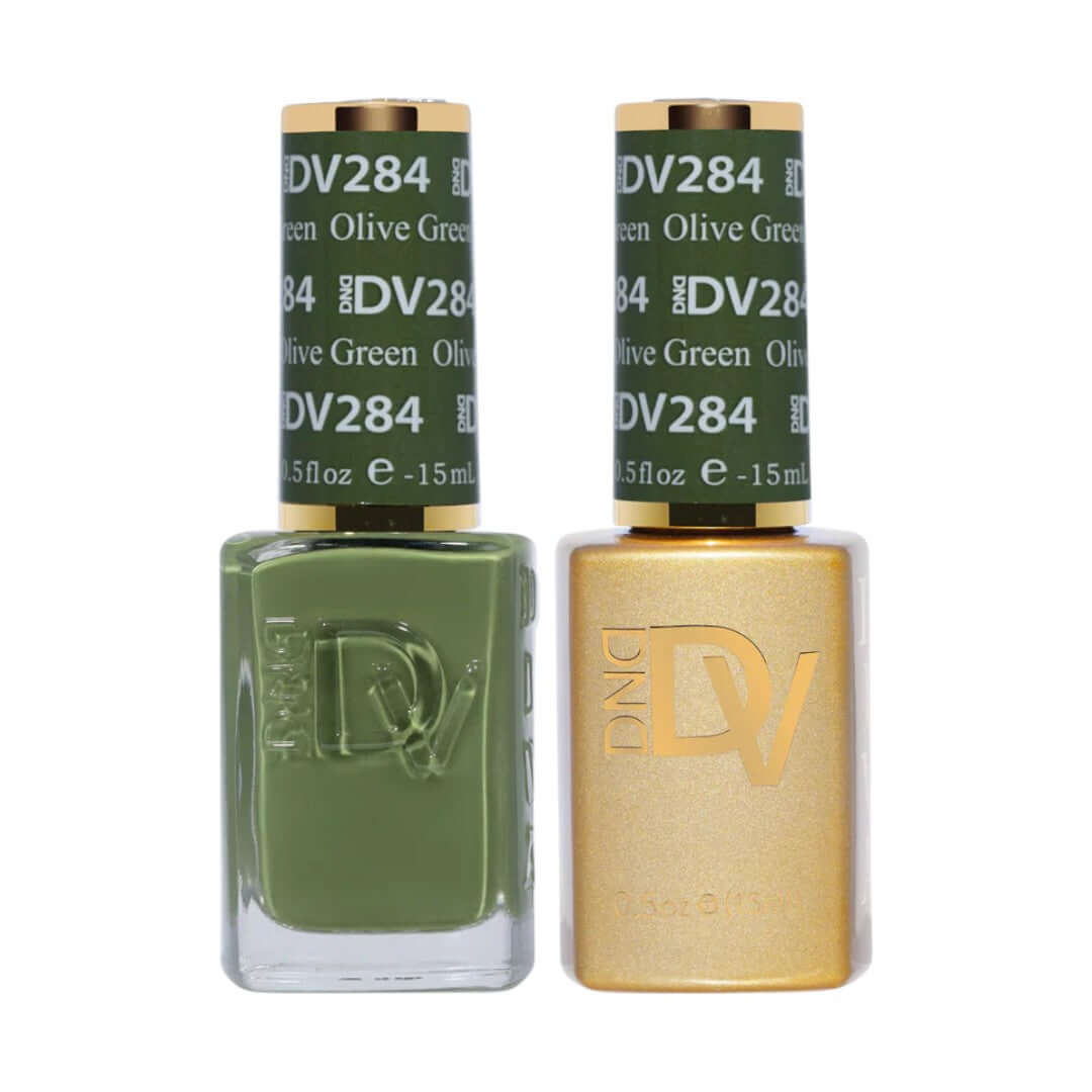 DND-Diva DV284 Olive Green Combo Nail Mall Canada