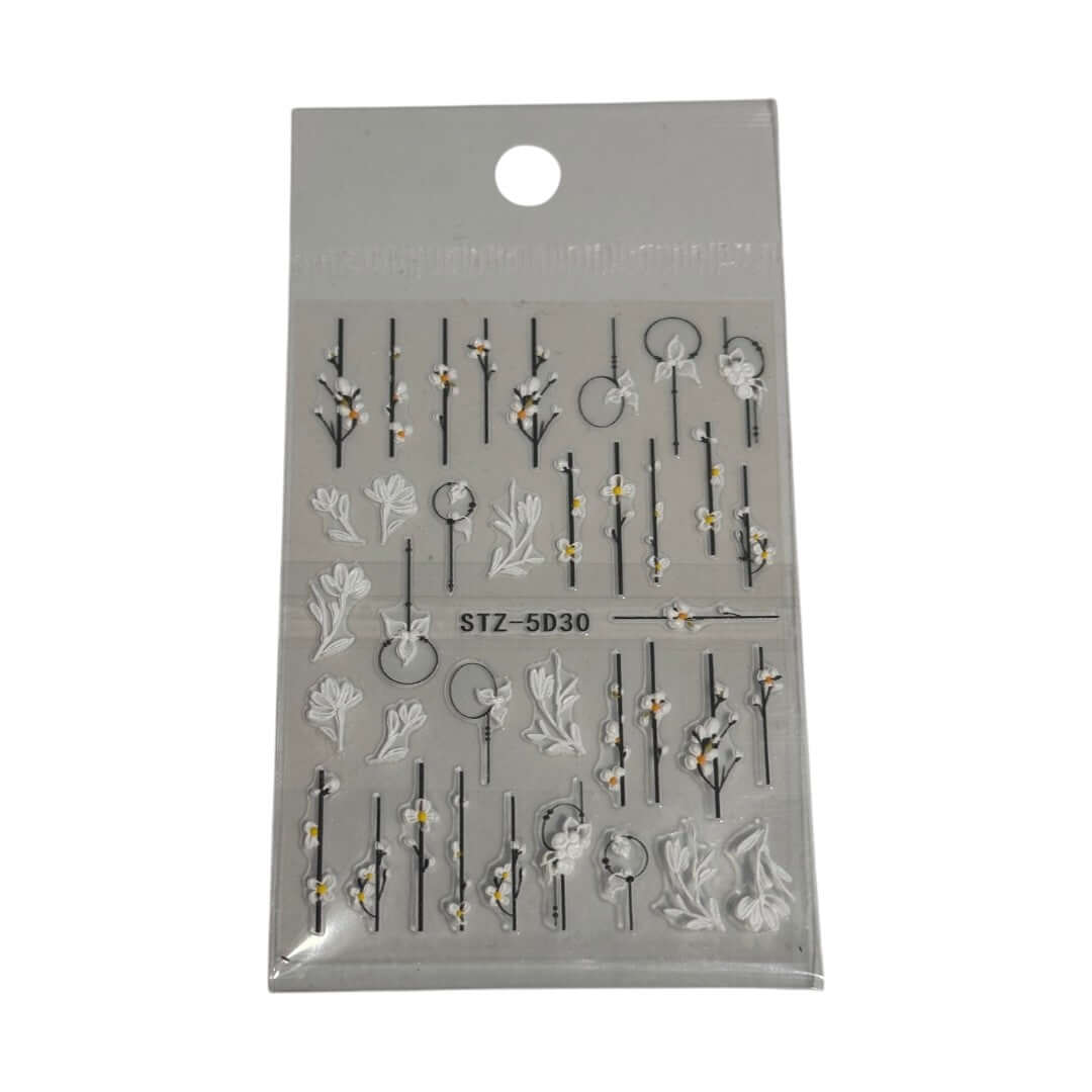 Free Style 5D Nail Art Sticker