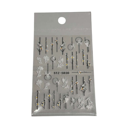 Free Style 5D Nail Art Sticker