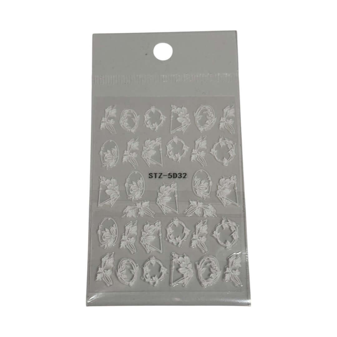 Free Style 5D Nail Art Sticker
