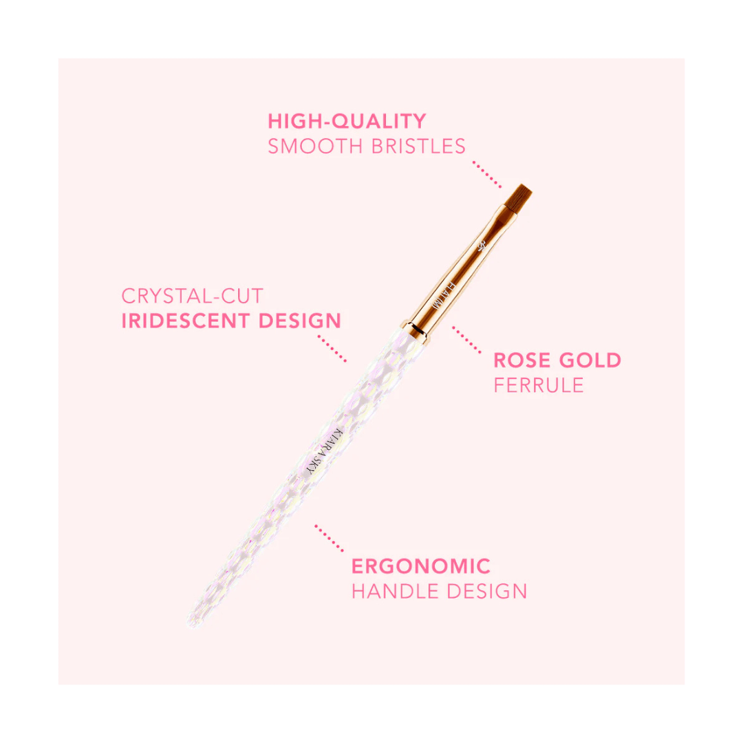 Kiara Sky Nail Art Brush - Flat M