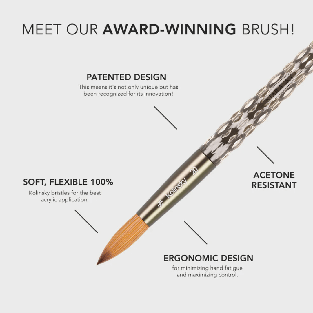 Acrylic Brush for Student | Nail Mall Canada